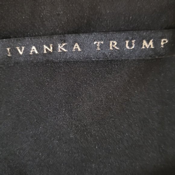 Ivanka Trump Ladies Black Dress With Side Zipper Accent - Picture 8 of 10